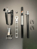 Shorty Pro Series 2 Piece  Transducer Pole and Transducer Pole Ice Bundles