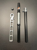 Shorty Pro Series 2 Piece Aluminum Transducer Pole and Transducer Pole Ice Bundles