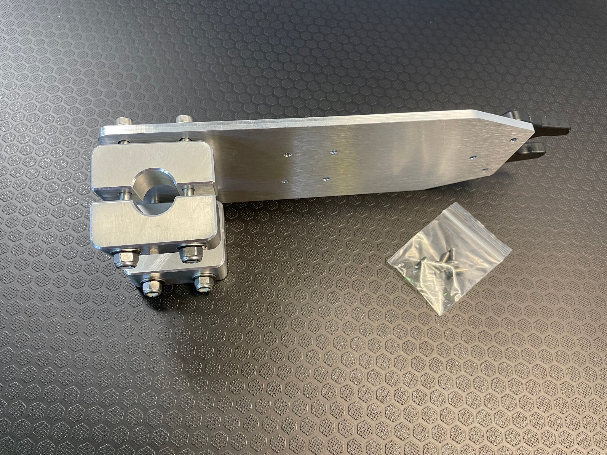 7/8" Rail/Transducer Pole Bracket ArcLab Motorsport & Fabrication