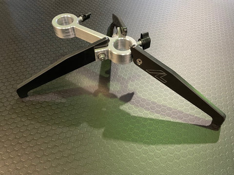 Humminbird 360 & MegaLive Double tripod with GPS beacon mount